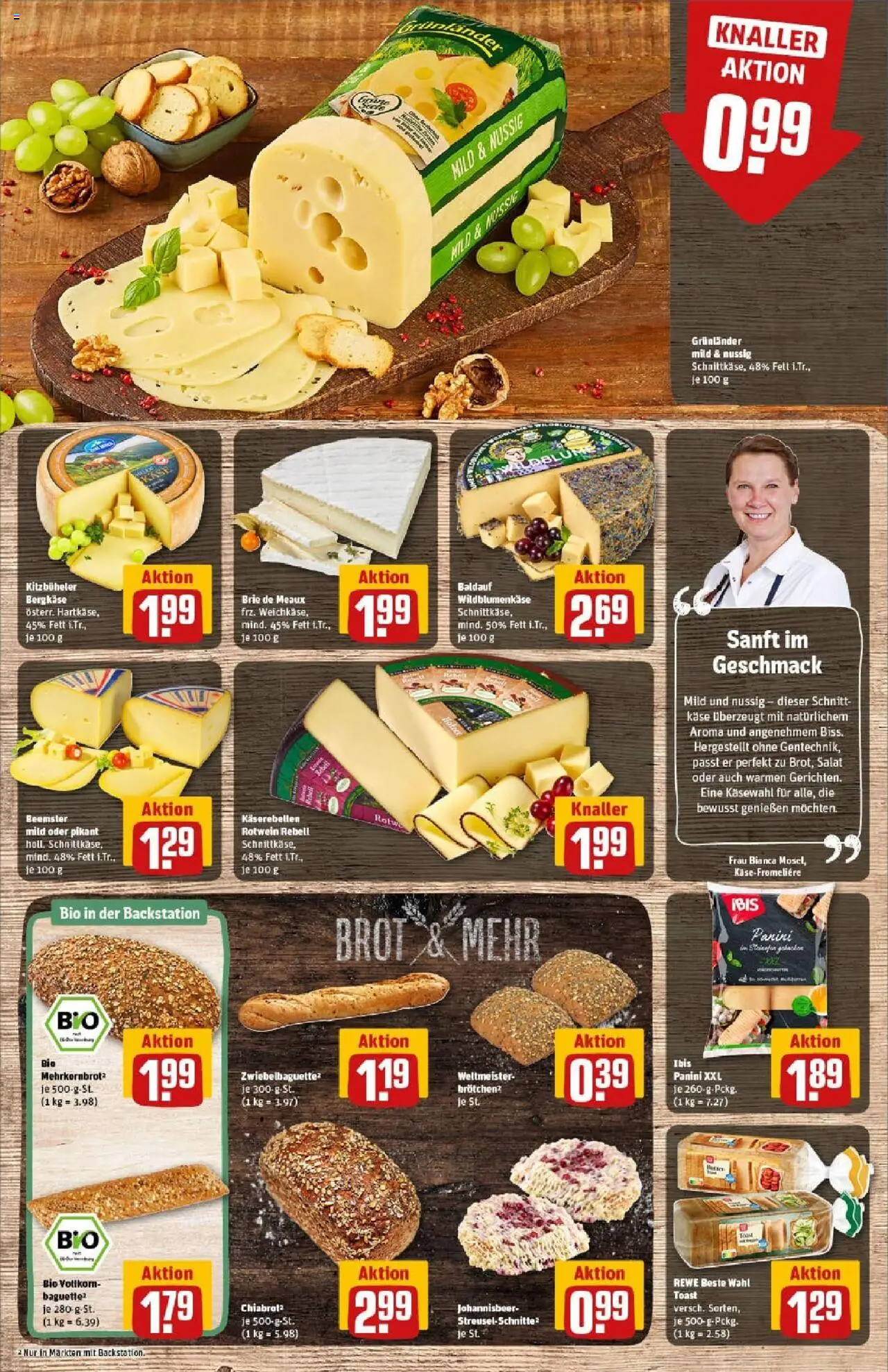Rewe prospekt Hanau / Klein-Auheim	 - gültig ab dem 06.07.2025 | Seite: 11 | Produkte: Toast, Rotwein, Baguette, Brot