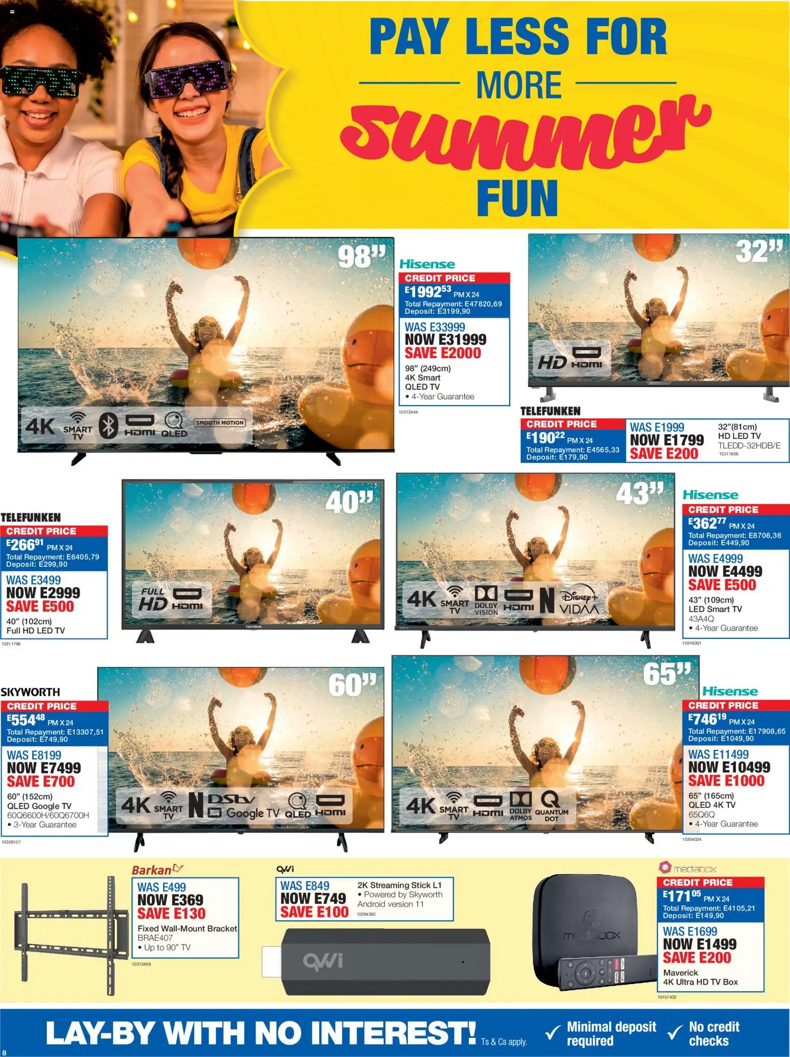 New OK Furniture catalogue – valid from 27.12.2025 | Page: 8 | Products: TV, Box