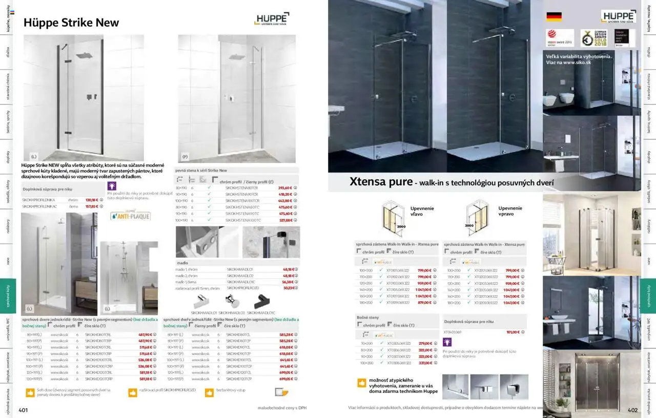Nové Siko akcie – leták je platný od 01.09.2025 | Strana: 202 | Produkty: Osvetlenie, Sprchové dvere, Zástena, Dlažba