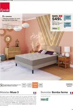 But - Prévisualisation de But Guide literie hiver  valide à partir de 15.12.2025 | Page: 30 | Produits: Mousse, Matelas, Sommier, Literie