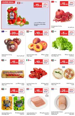 Preview of Carrefour valid from 14.04.2026 | Page: 2 | Products: Čokoláda, Pizza, Schokolade