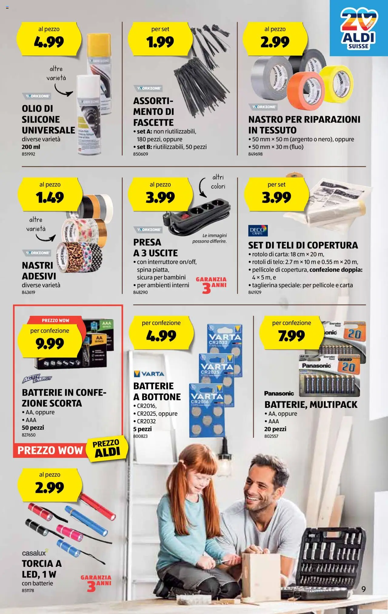 Aldi Aktionen IT – gültig ab 11.09.2025 | Seite: 10 | Produkte: Batterie, Panasonic