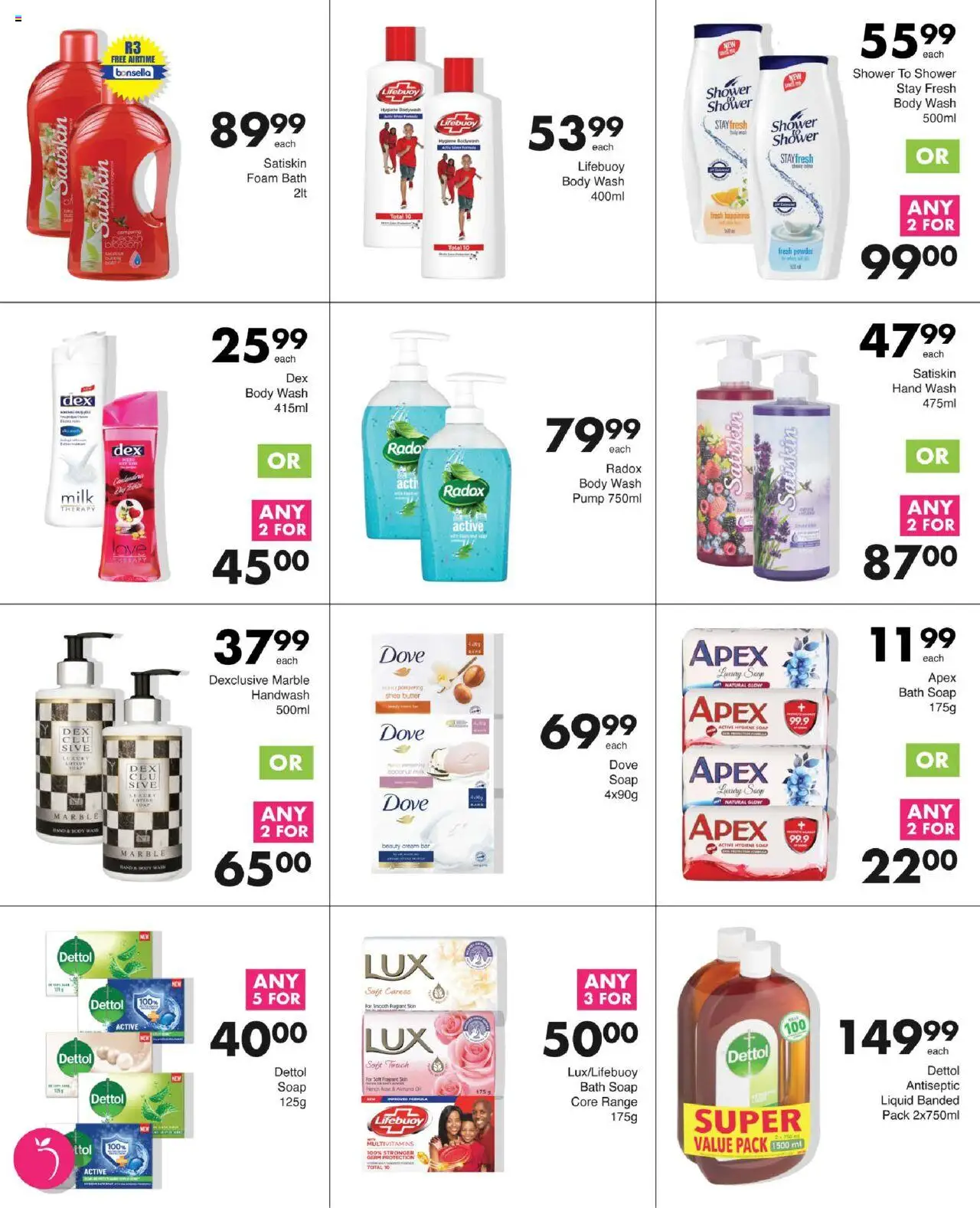 New Save catalogue – valid from 11.09.2025 | Page: 58 | Products: Oil, Cream, Soap, Body wash