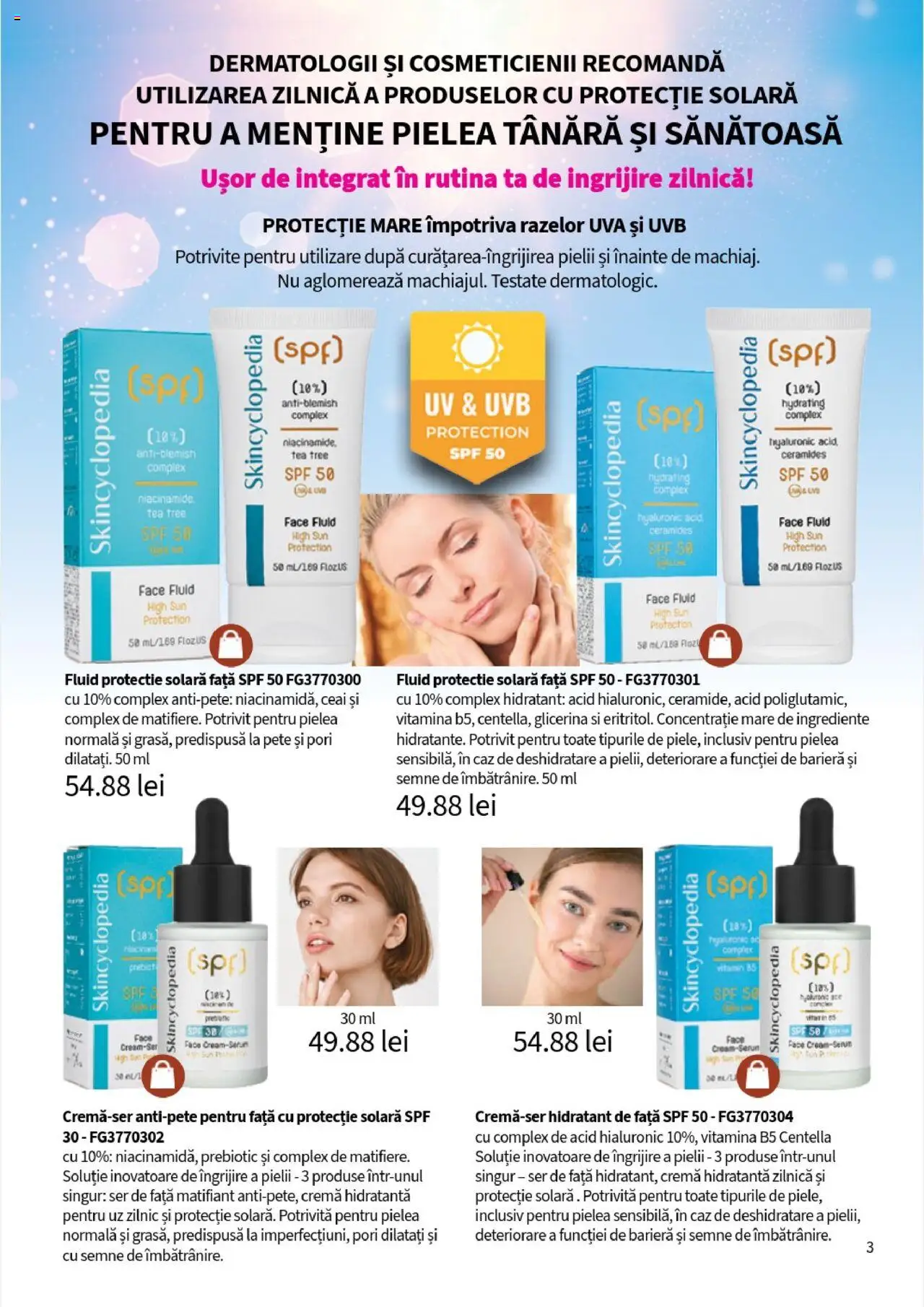 Catalog Lady’s – valabil de la 01.08.2025 | Pagină: 3 | Produse: Arapsaçı, Cremă, Protecție solară, Ceai