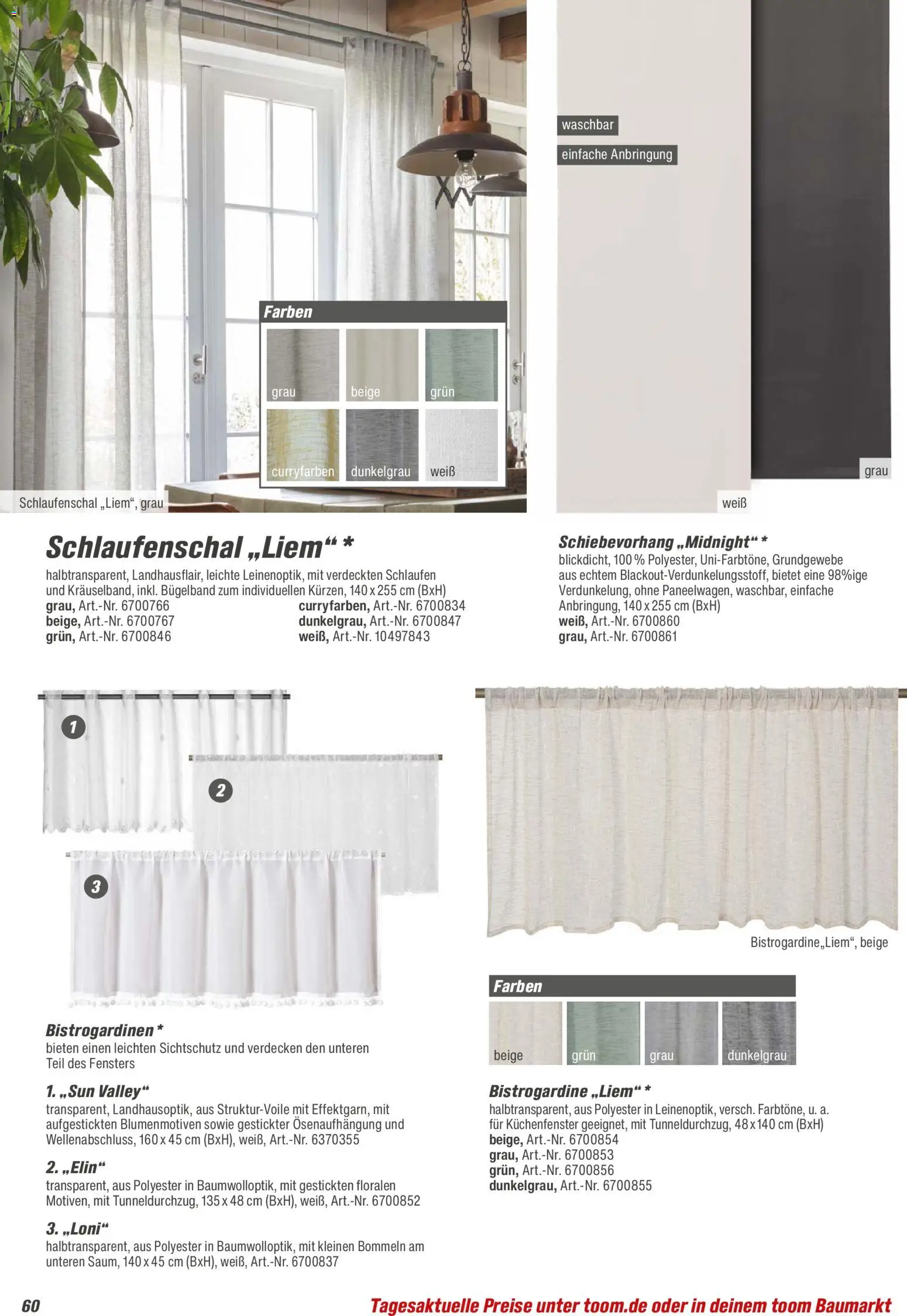 Toom Baumarkt  Wohnen & Haushalt 2026 – gültig ab 01.01.2026 | Seite: 60
