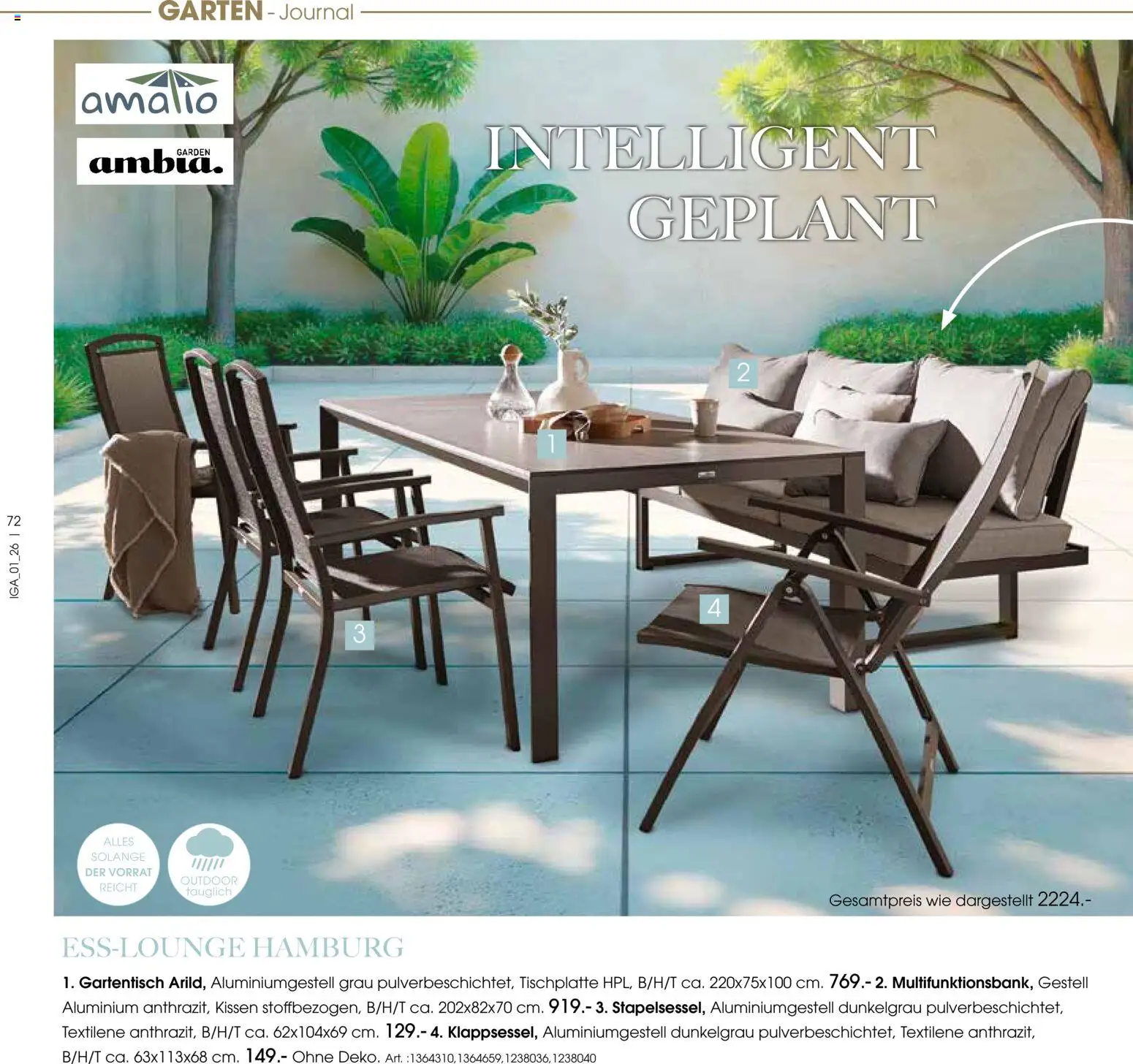 Zurbrüggen Sommer 2026 – gültig ab 19.03.2026 | Seite: 72 | Produkte: Kissen