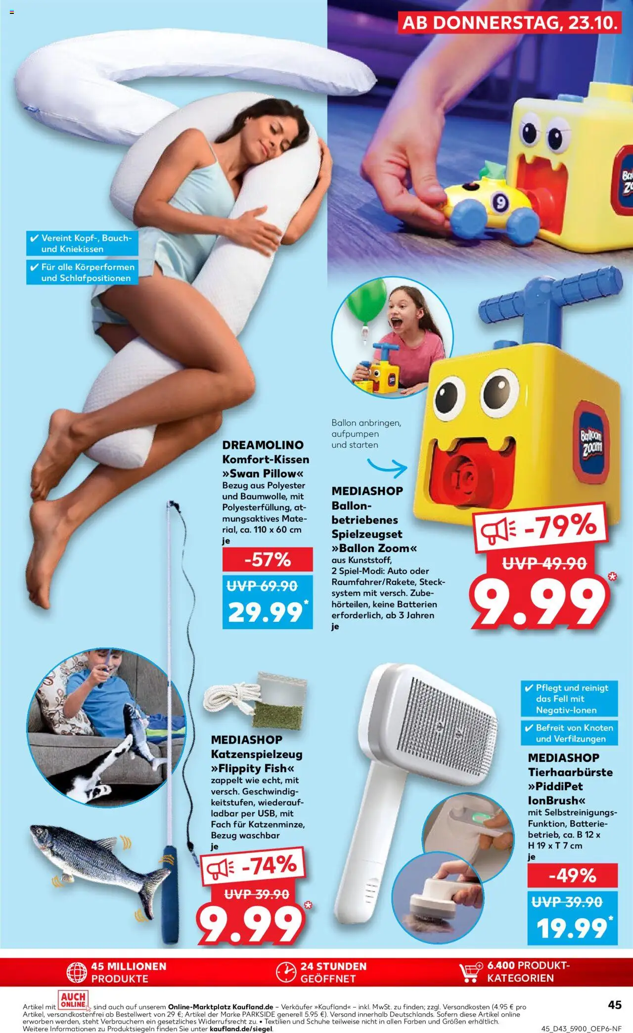 Kaufland prospekt Jena	 – gültig ab 23.10.2025 | Seite: 45 | Produkte: Batterien, Batterie