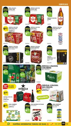 Pré-visualização CERVEJA C/ÁLCOOL SUPER BOCK MINI, Pack 24x20cl válido de 28.10.2025 | Página: 25