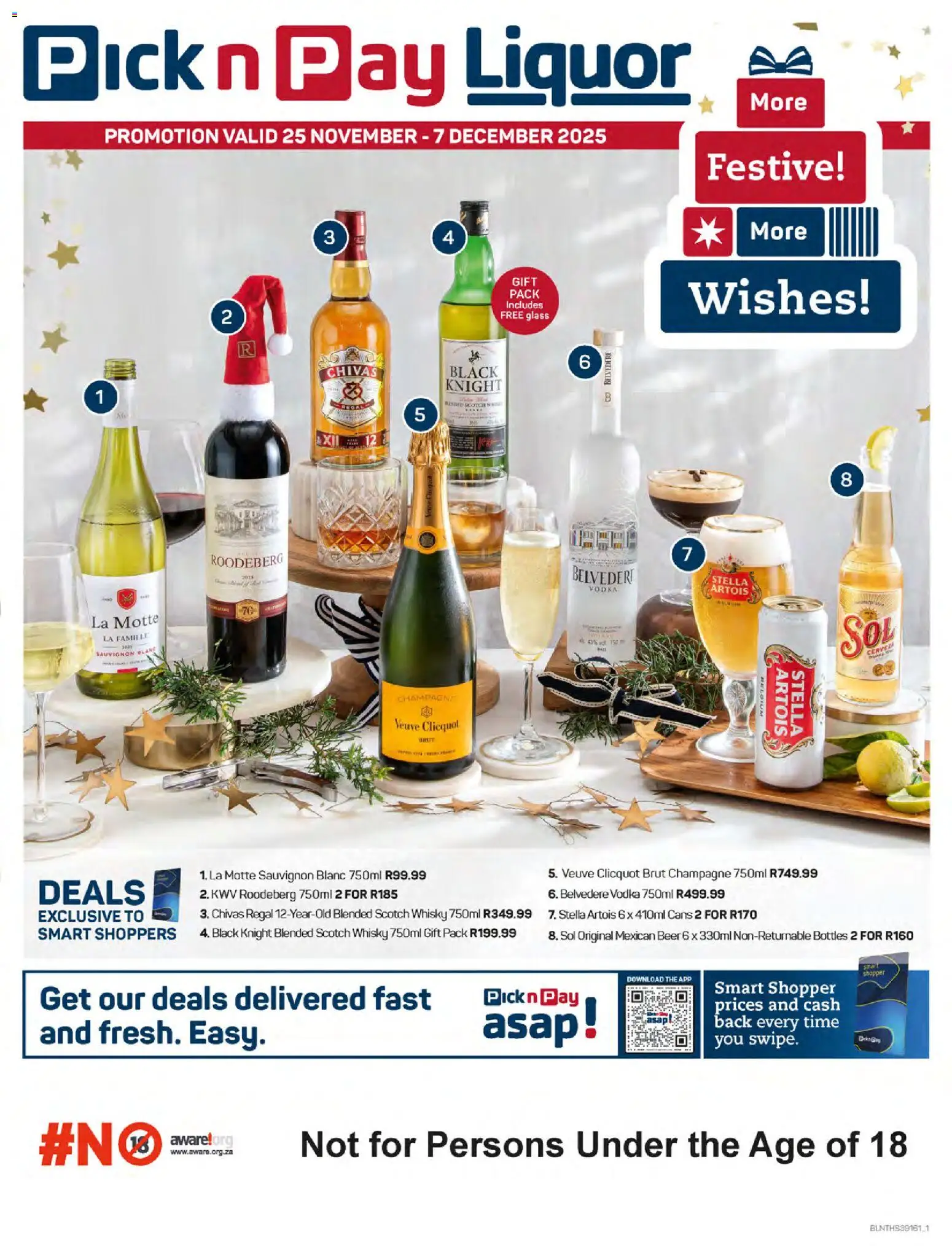 New Pick n Pay catalogue – valid from 25.11.2025 | Page: 1 | Products: Beer, Vodka