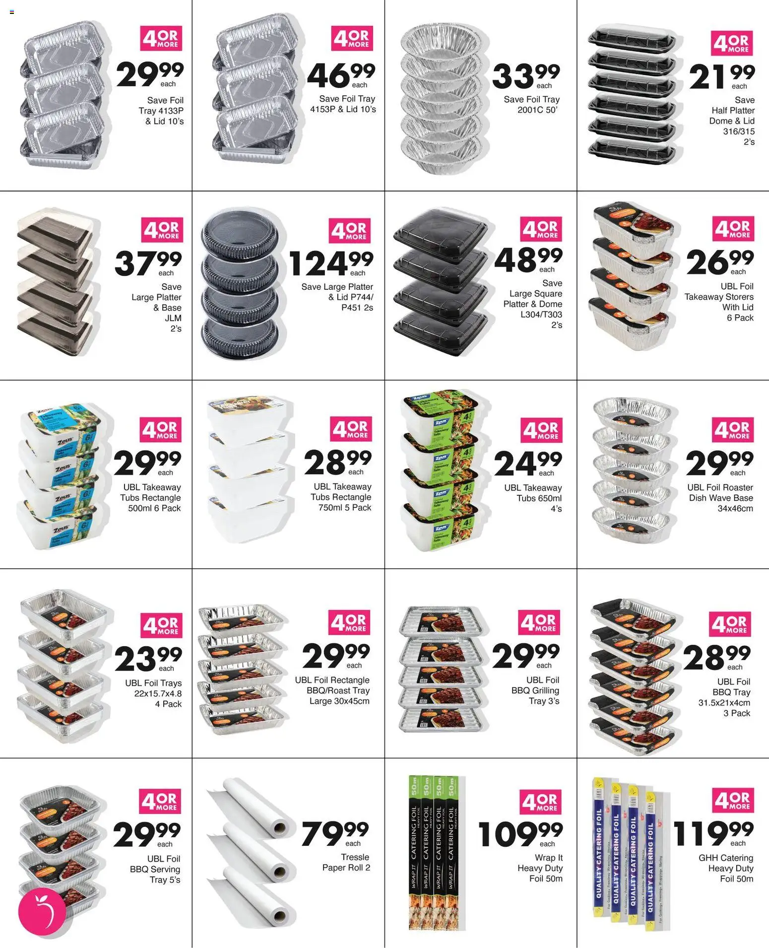 New Save catalogue – valid from 17.11.2025 | Page: 22 | Products: Tray, Platter, Paper
