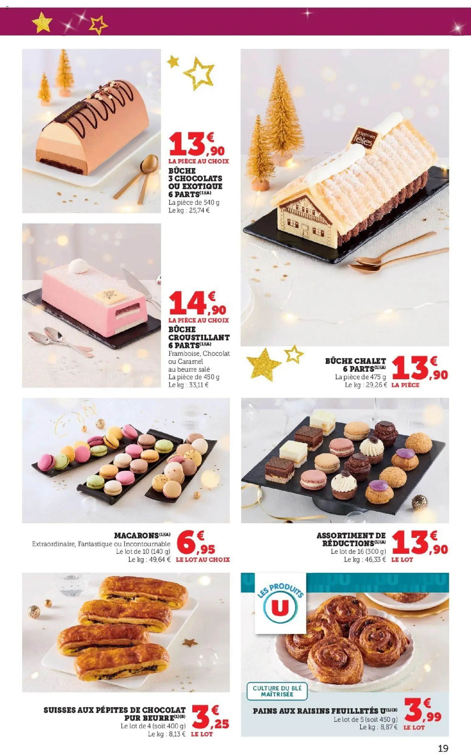 {H1} | Page: 19 | Produits: Pépites de chocolat, Beurre, Chocolat