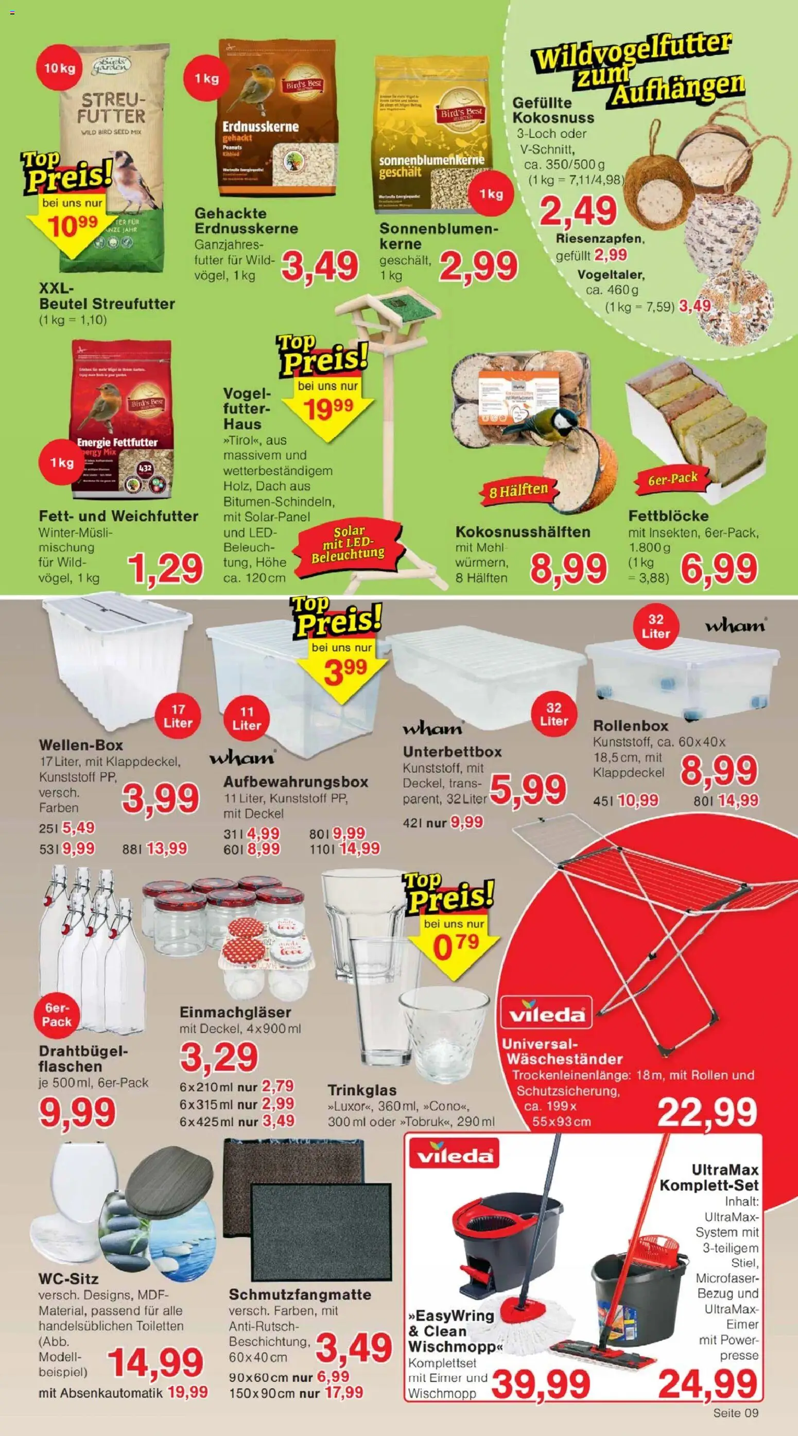 Jawoll Prospekt – gültig ab 29.12.2025 | Seite: 9 | Produkte: Presse, Mehl, Schmutzfangmatte, Waschestander