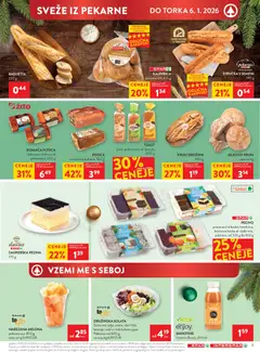 Spar katalog akcije – veljaven od 27.12.2025 | Stran: 6 | Izdelki: Melona, Štručka, Pekarna, Kruh