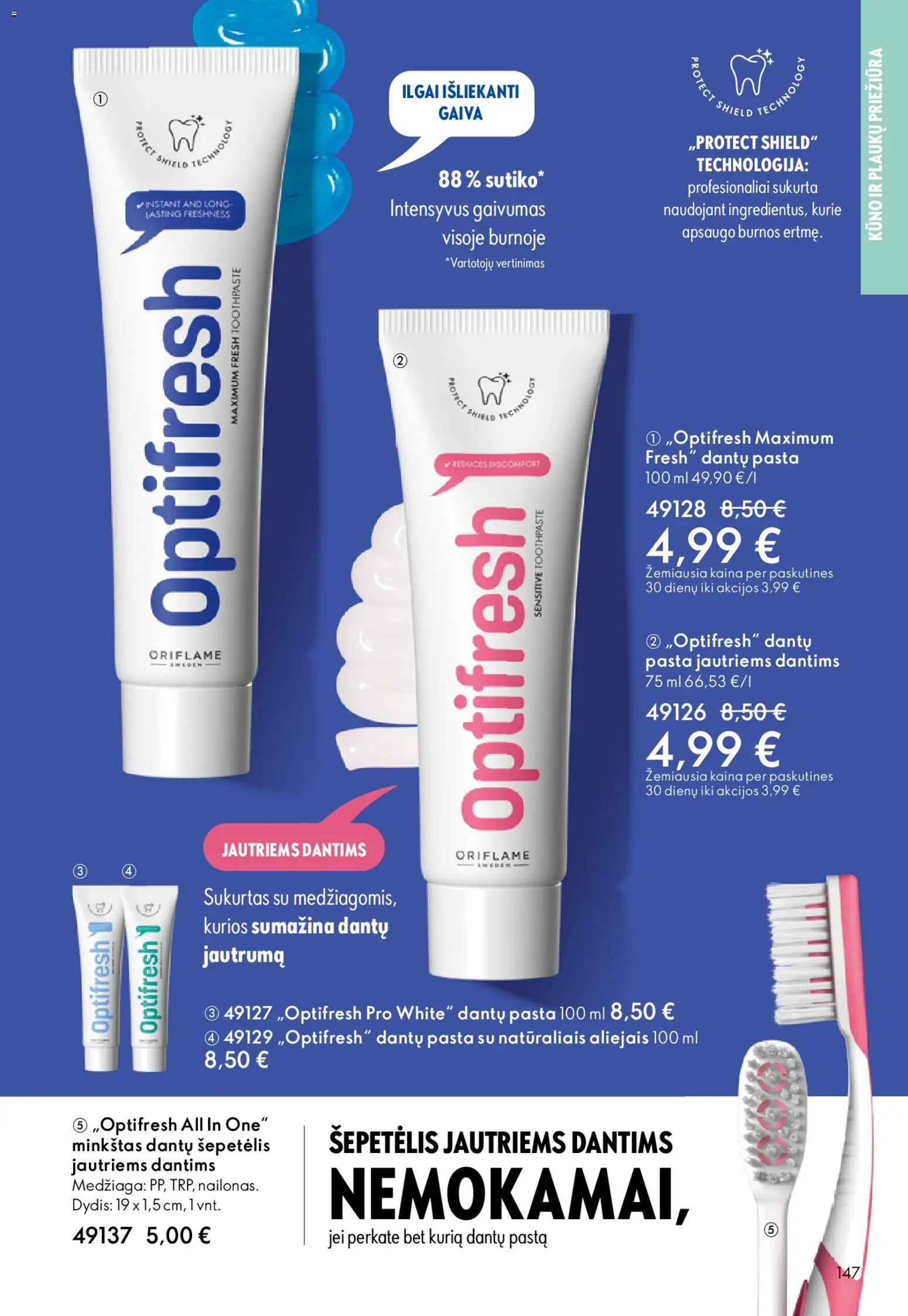 Oriflame akcijos nuo 18.02.2026 | Puslapis: 147 | Prekių: Šepetėlis