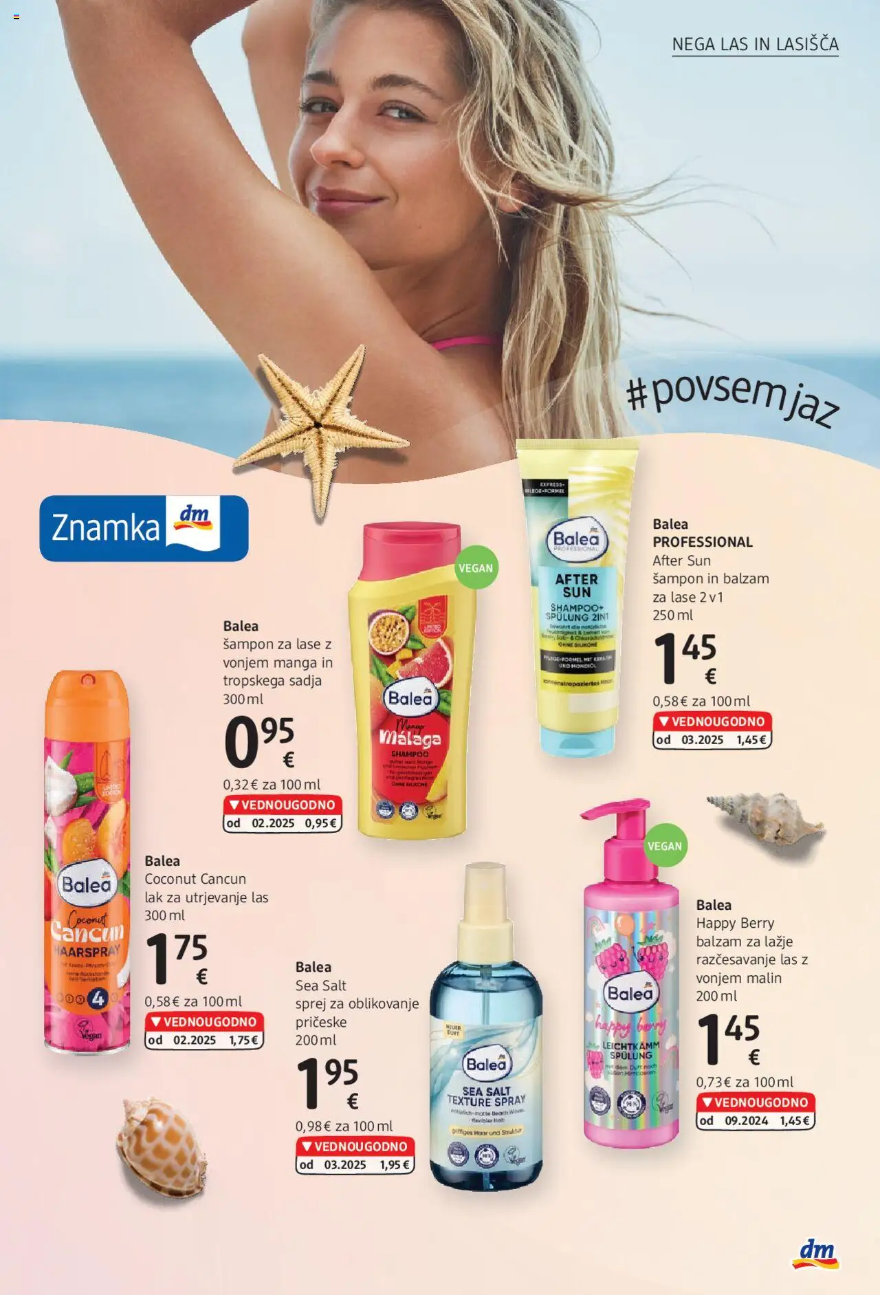 DM Drogerie Markt katalog │ velja od 02.06.2025 | Stran: 17 | Izdelki: Sampon, Balzam za lase, Lak, Mango