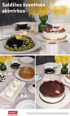 Rimi leidinys galioja nuo 31.03.2026 | Puslapis: 6 | Prekių: Tortas