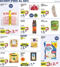 Anteprima del volantino Volantino Esselunga S	 valido a partire dal 23.10.2025 | Pagina: 4 | Prodotti: Prosciutto Cotto, Top, Parmigiano, Cotechino