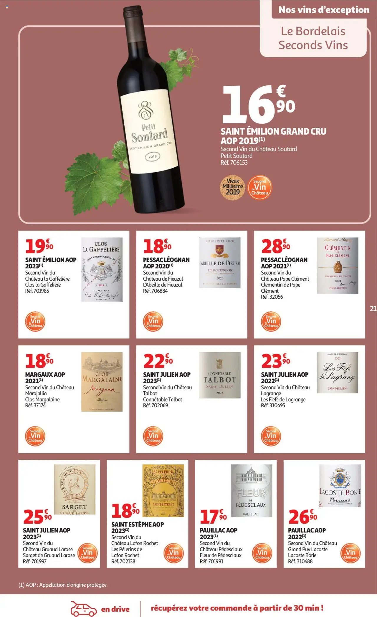 {H1} | Page: 21 | Produits: Vin