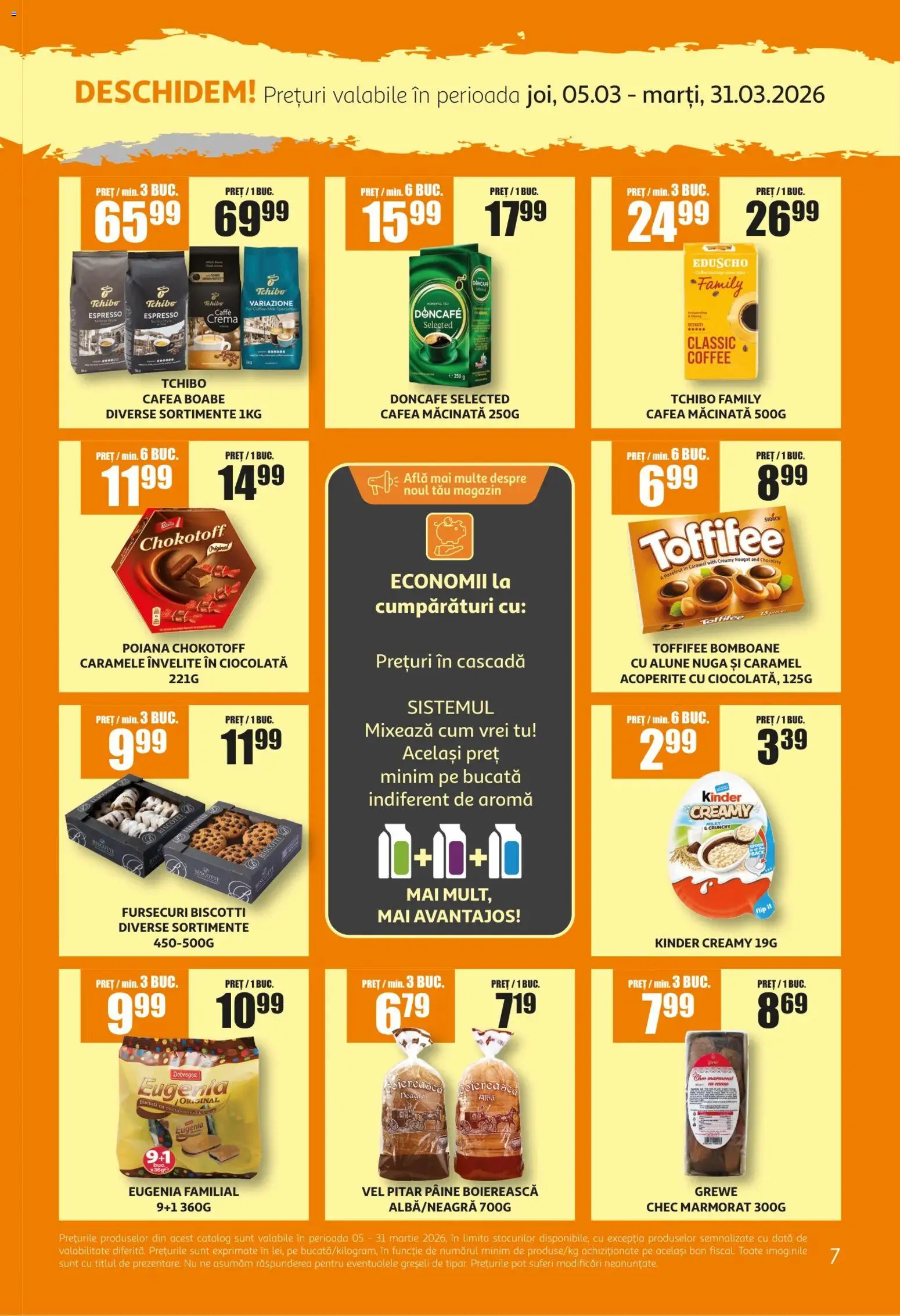 Noul catalog ATAC – valabil de la 05.03.2026 | Pagină: 7 | Produse: Ödül oyuncağı, Alune, Cremă, Bomboane