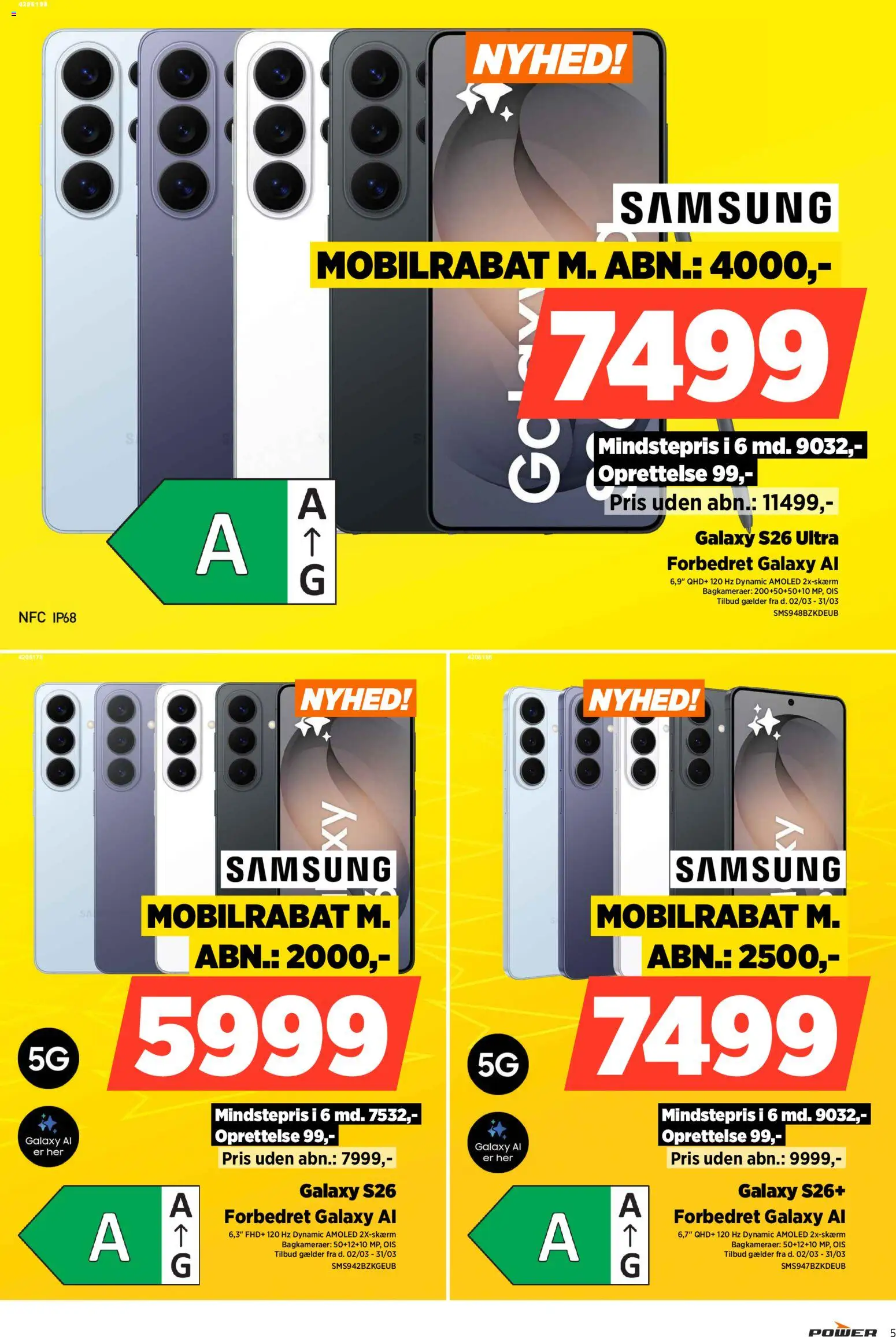 Power tilbudsavis – gyldig fra 20.03.2026 | Side: 5