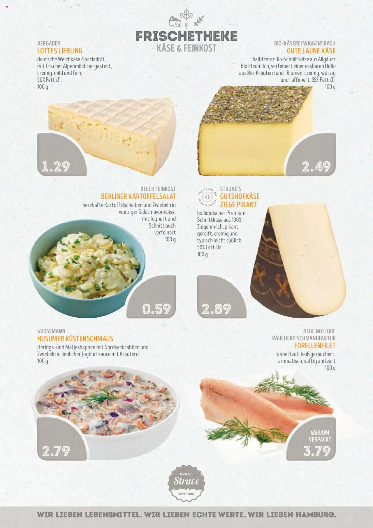 Edeka Struve Prospekt 	 – gültig ab 13.10.2025 | Seite: 3 | Produkte: Hülle, Käse, Joghurt, Zwiebeln