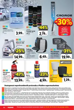 Plodine - Katalog - Pregled kataloga iz trgovine Plodine, vrijedi od 25.02.2026 | Stranica: 36 | Proizvodi: Motorno ulje, Ulje, Prsluk, Žarulje
