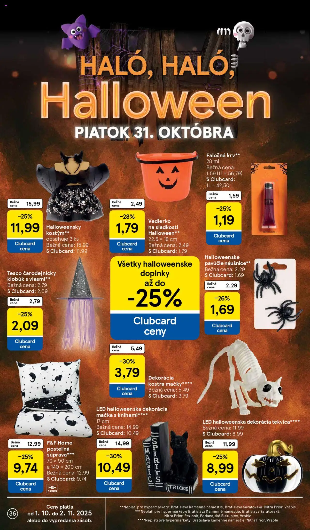 Nové Tesco akcie – leták je platný od 15.10.2025 | Strana: 36 | Produkty: Led, Klobúk