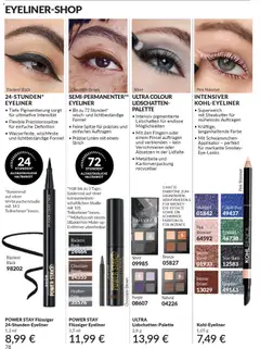 Avon - Black Friday ab 01.11.2025 gültig | Seite: 80 | Produkte: Pinsel, Lidschatten, Eyeliner