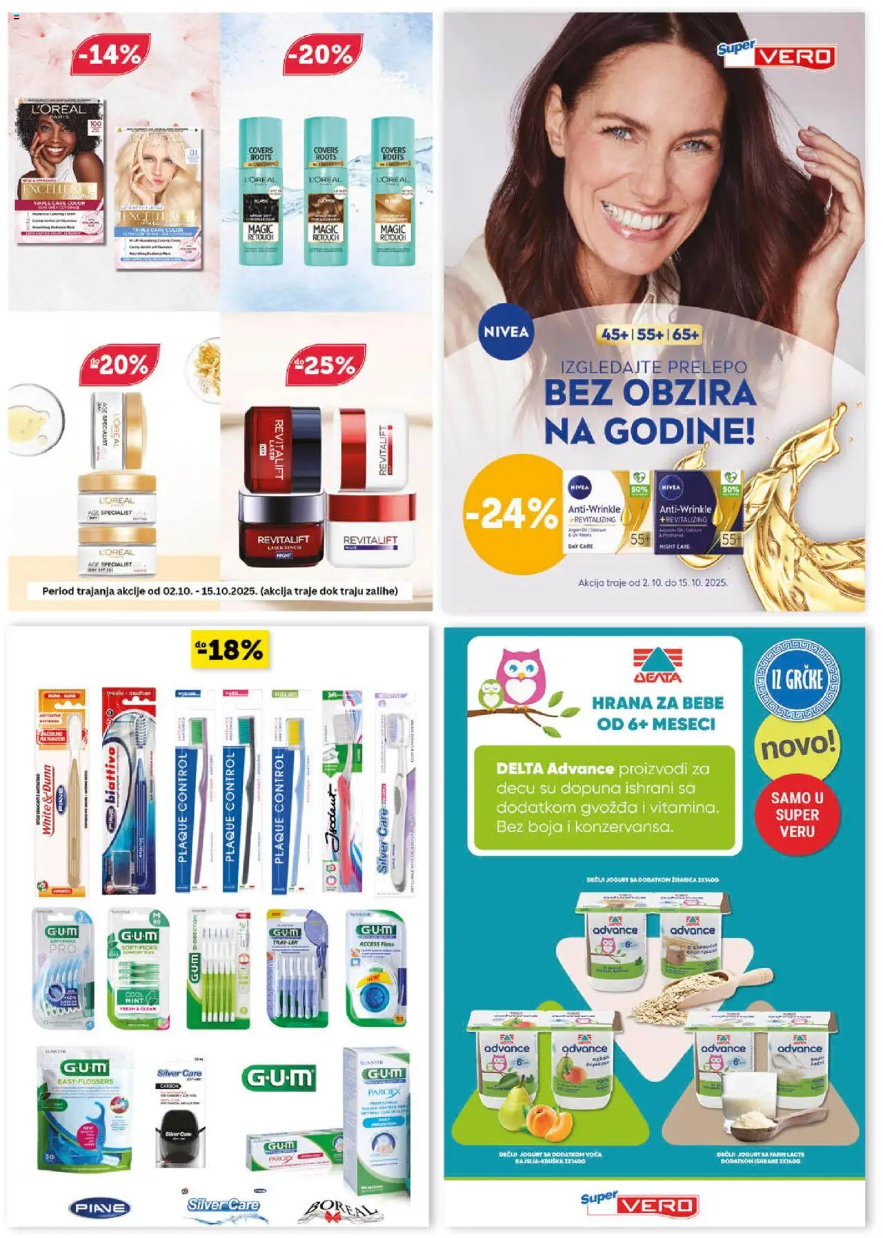 SuperVERO katalog - važi od 02.10.2025 | Strana: 25 | Proizvode: Nivea, Jogurt