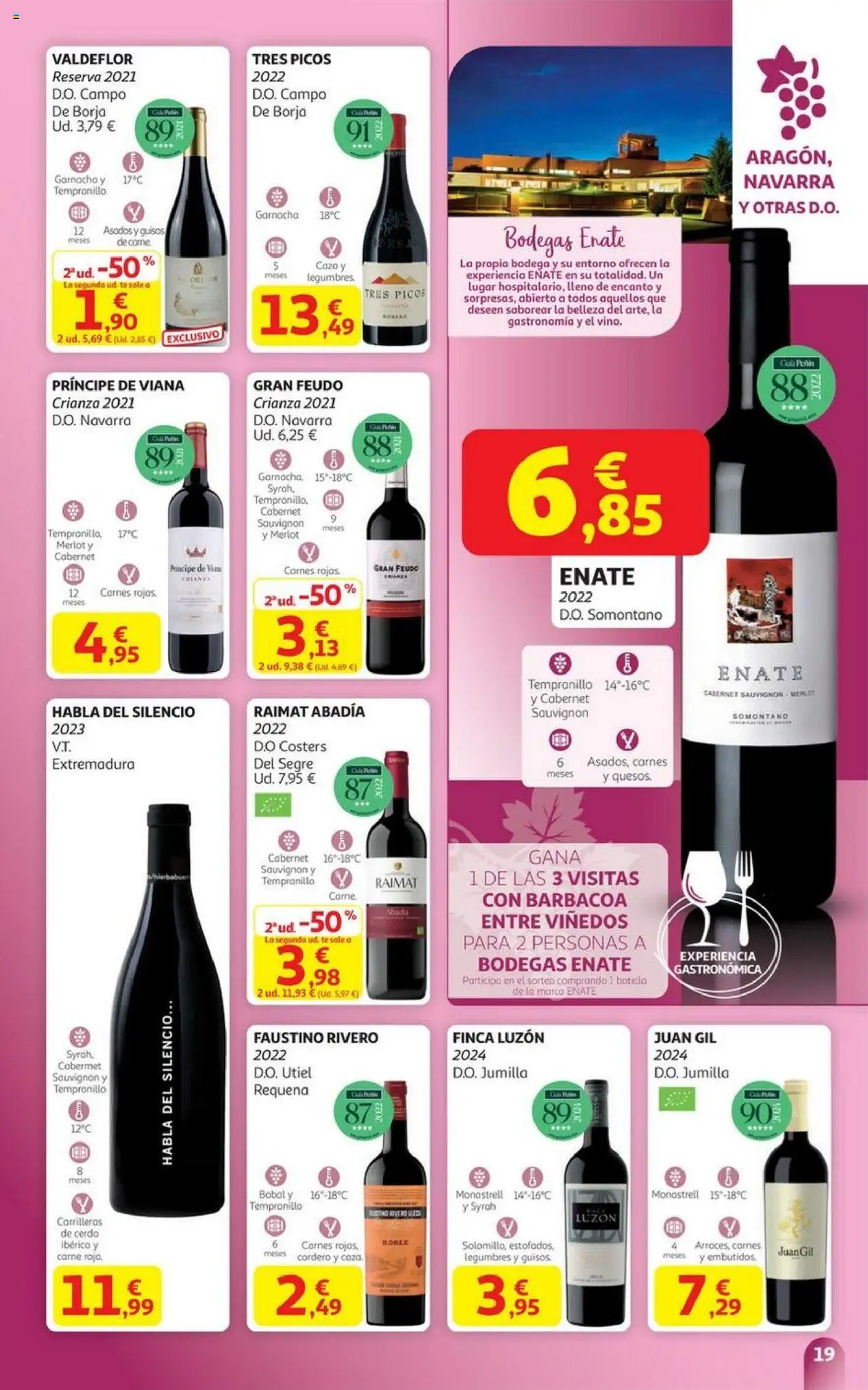 Alcampo - HG Castilla Mancha │ válido desde el 06.10.2025 | Página: 19 | Productos: Vino, Cerdo, Té, Φίλτρο καφέ