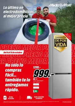 Vista previa Media Markt folleto válido desde el 08.10.2025