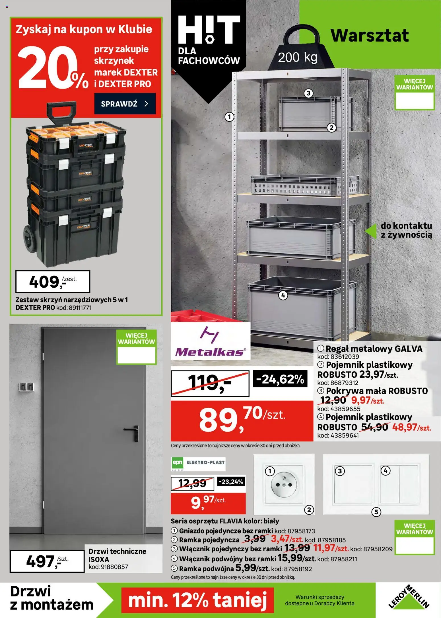 Leroy Merlin Gazetka od 30.12.2025 | Strona: 25 | Produkty: Regał metalowy, Regał, Ramka