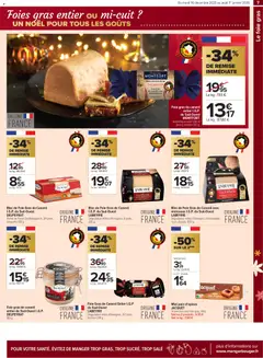 Carrefour City - Prévisualisation de Carrefour City Un noël pour tous les goûts valide à partir de 16.12.2025 | Page: 7 | Produits: Torchon, Poivre, Bloc de foie gras, Pain