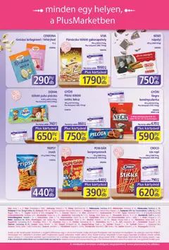 Plus Market Akciós újság - amely érvényes a következő dátumtól: 22.01.2026 | Oldal: 8 | Termékek: Gabonapehely, Ropi, Vodka, Nápolyi
