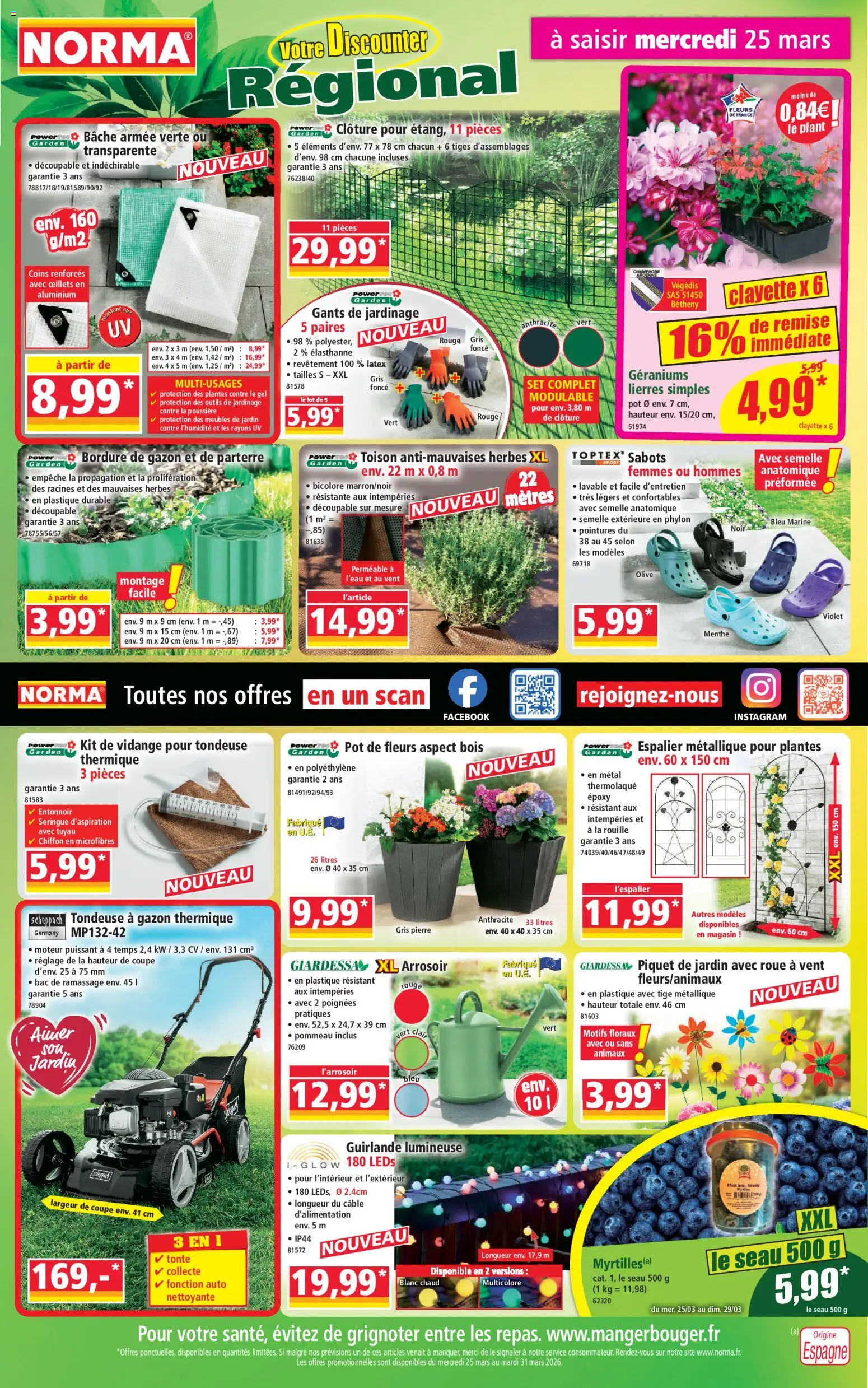 {H1} | Page: 1 | Produits: Câble, Guirlande lumineuse, Tondeuse, Outils de jardinage