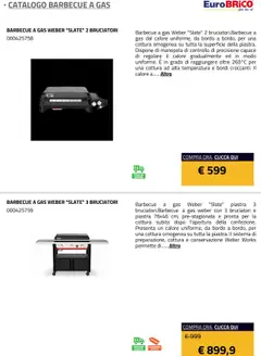 Anteprima del volantino Eurobrico Barbecue a Gas catalogo valido a partire dal 23.07.2025 | Pagina: 39