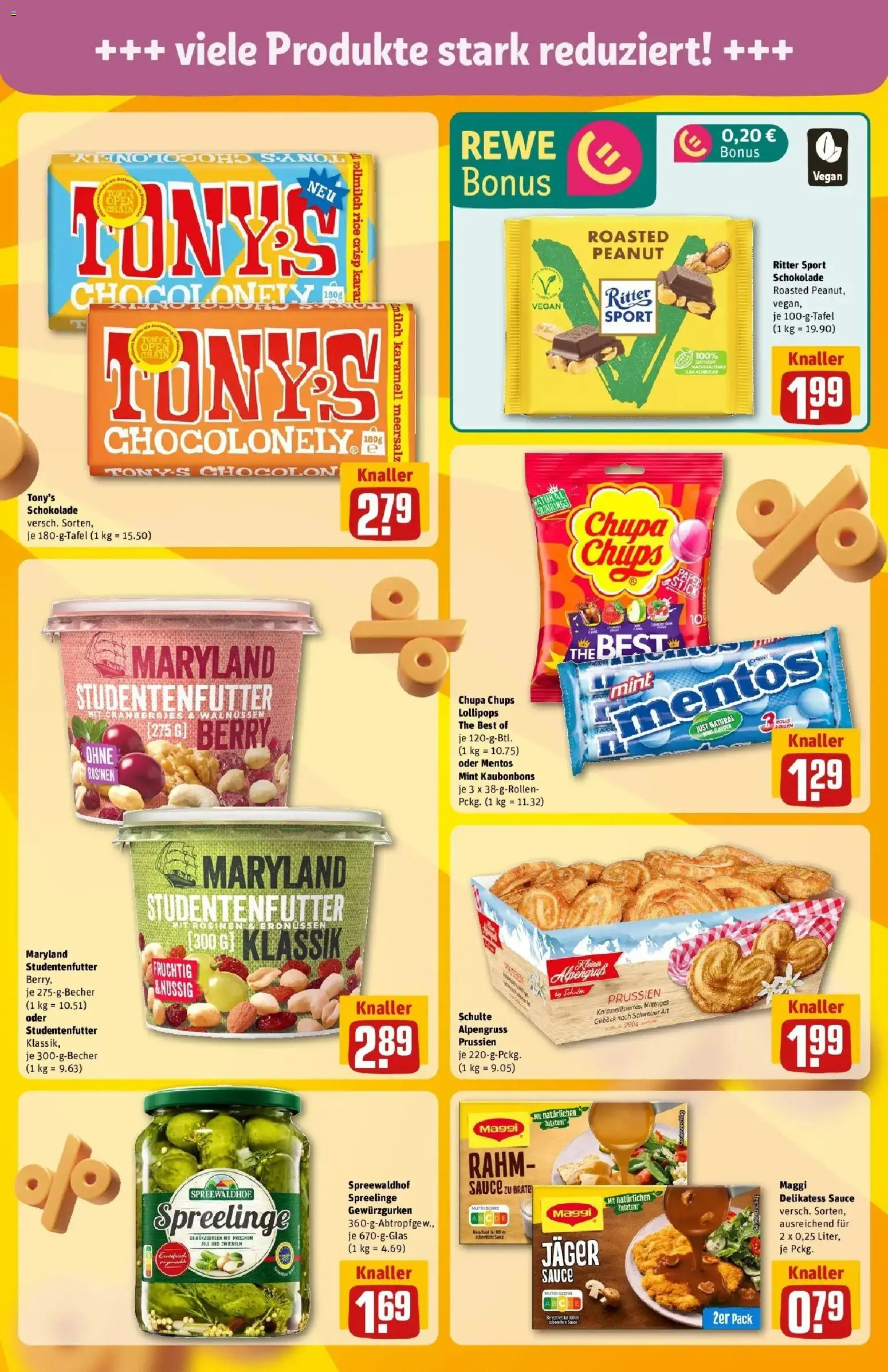 Rewe Prospekt Köln / Weidenpesch	 – gültig ab 12.04.2026 | Seite: 15 | Produkte: Maggi, Schokolade, Ritter sport, Dill