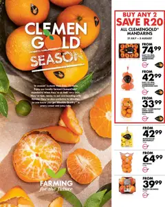 Woolworths Specials │ valid from 21.07.2025 | Page: 3 | Products: Tray, Bag, Oranges, Grapefruit