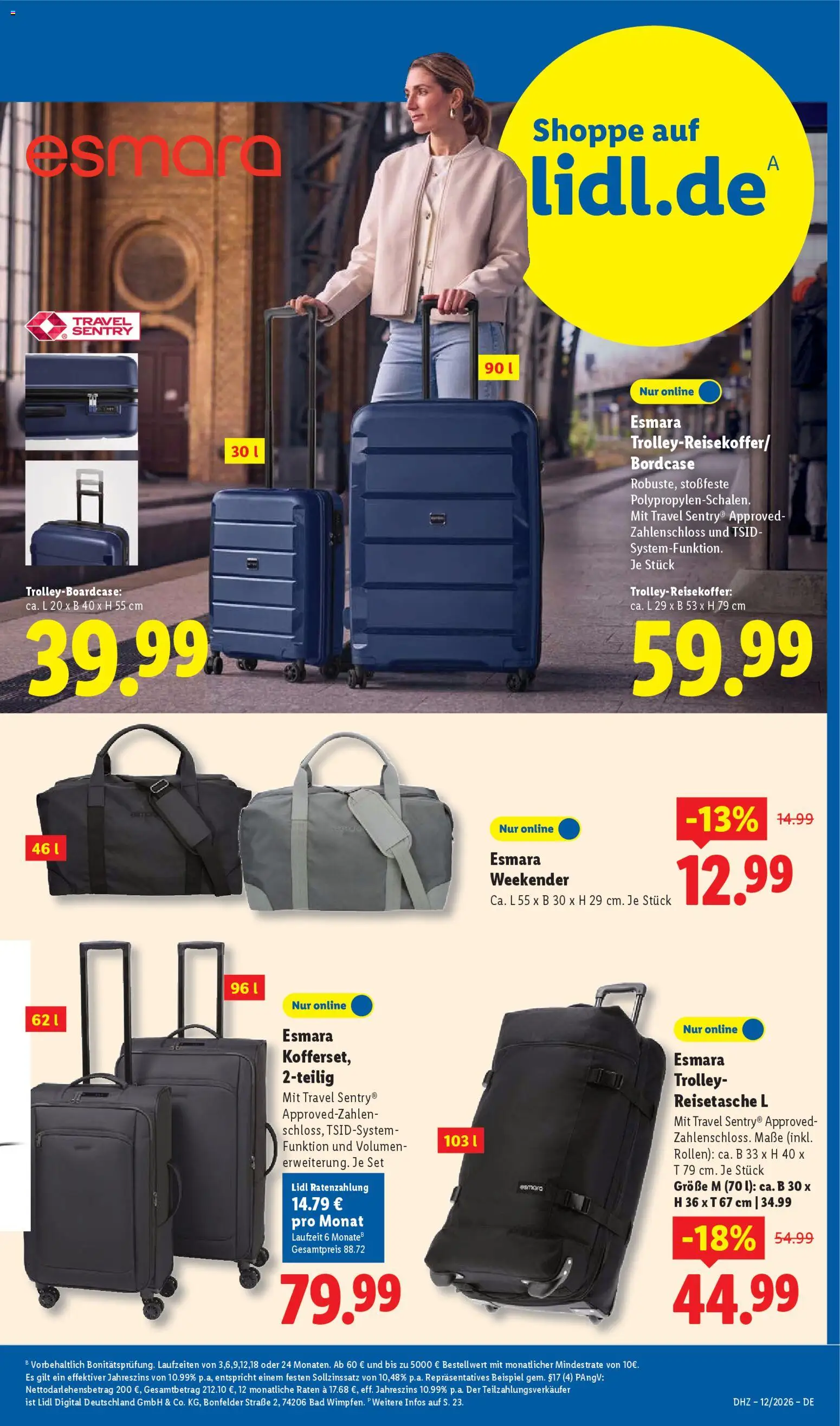 Lidl Prospekt Hilders – gültig ab 16.03.2026 | Seite: 57 | Produkte: Bad, Reisetasche