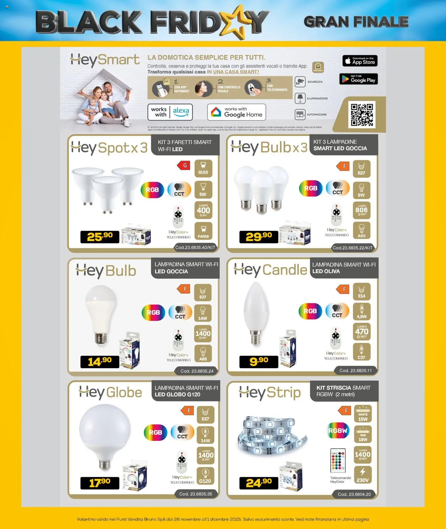 Volantino Euronics del 26.11.2025 | Pagina: 6 | Prodotti: Telecomando, The