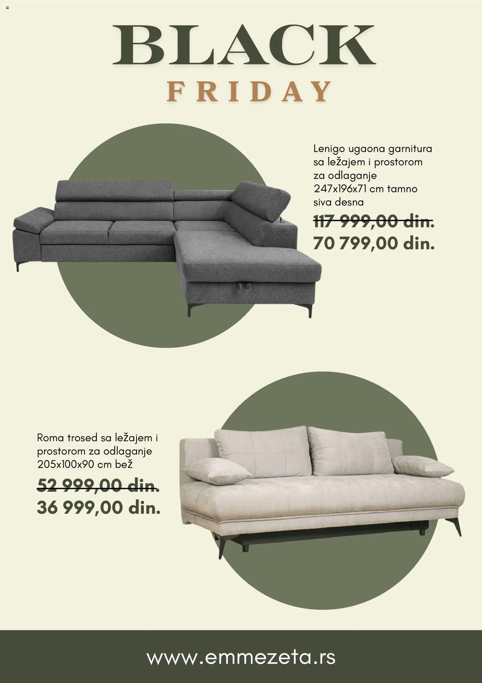 Emmezeta katalog - važi od 27.11.2025 | Strana: 3 | Proizvode: Trosed, Ugaona garnitura