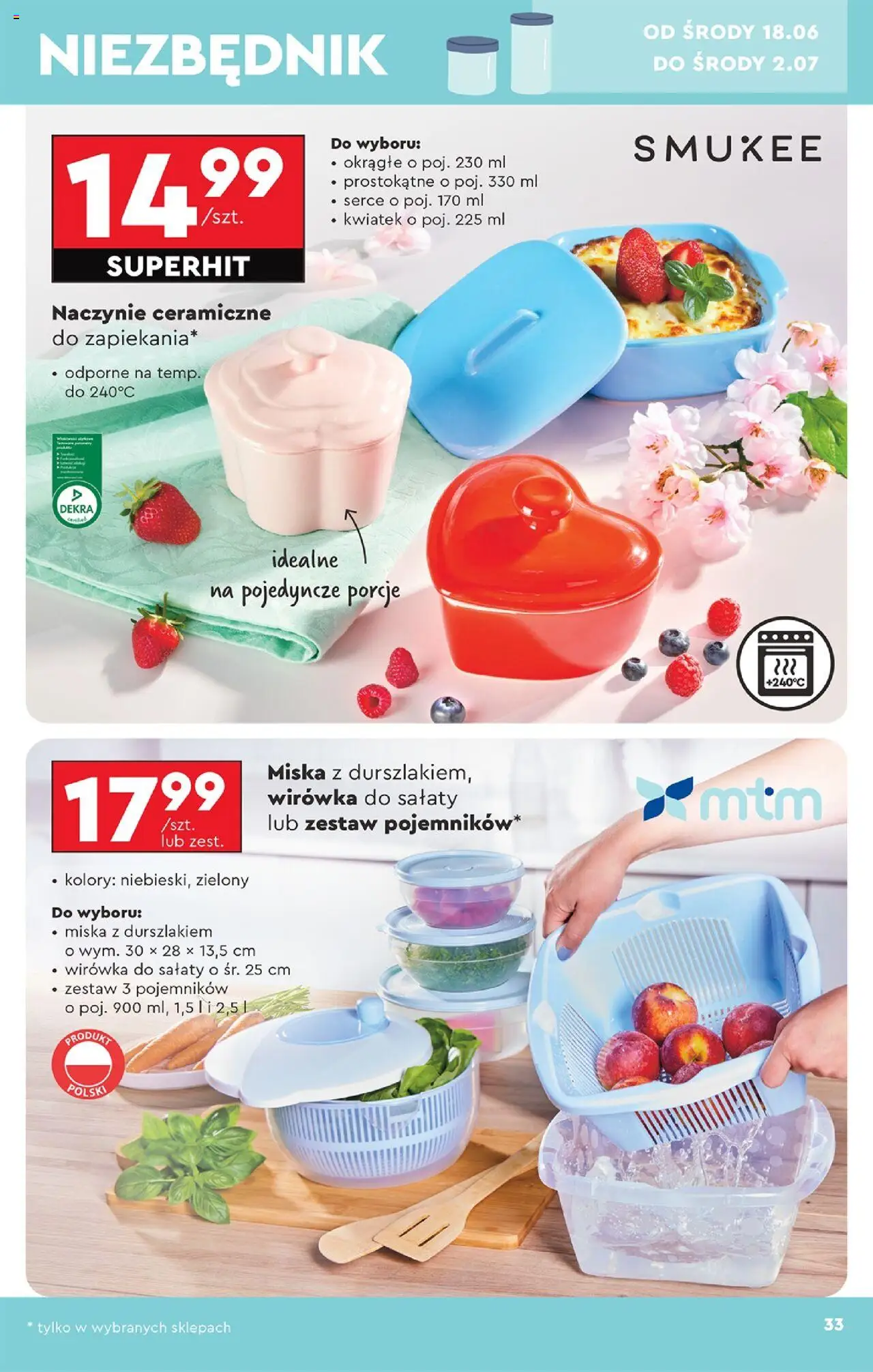 Biedronka - Okazje tygodnia  od 14.06.2025 | Strona: 35 | Produkty: Owoce