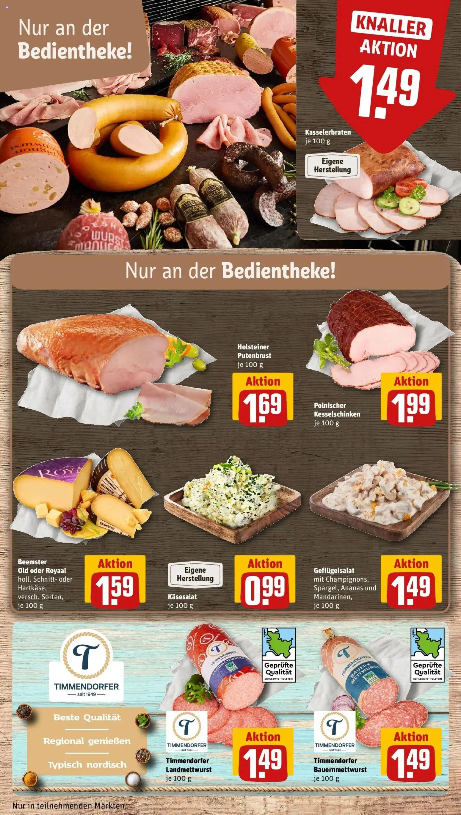 Rewe Prospekt Flensburg	 – gültig ab 09.03.2026 | Seite: 11 | Produkte: Mandarinen, Ananas, Wurst