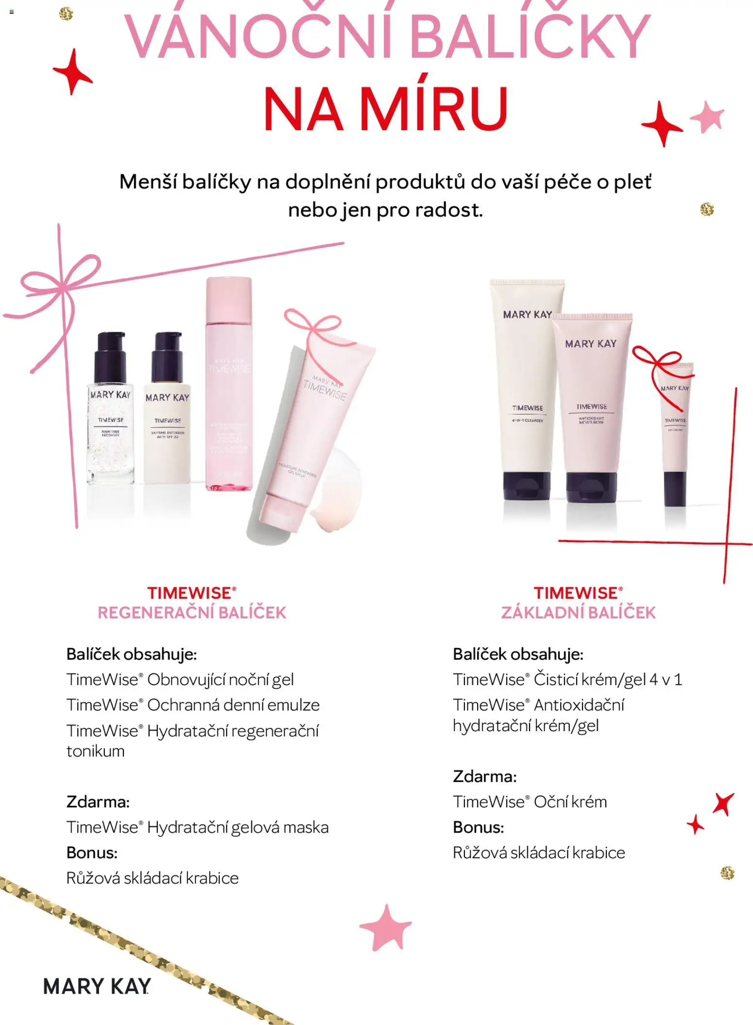 Nové Mary Kay akcie – leták je platný od 12.11.2025 | Strana: 10 | Produkty: Maska, Krém
