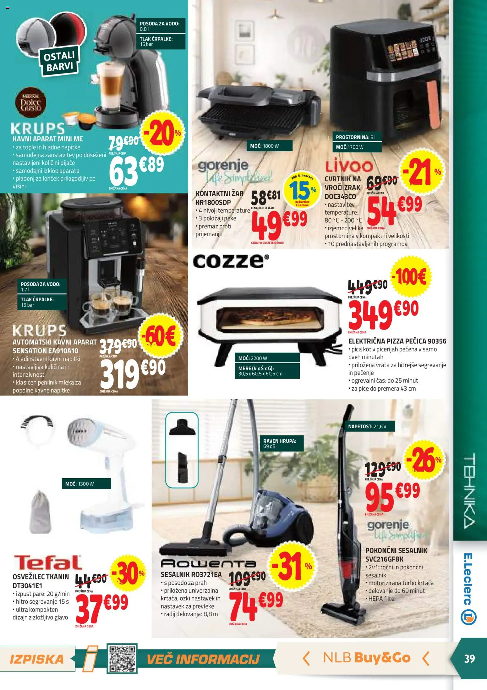 Novi E.leclerc katalog ponudbe – veljaven od 15.04.2026 | Stran: 39