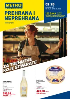 Metro katalog - pregled Metro kataloga - važi od 08.01.2026