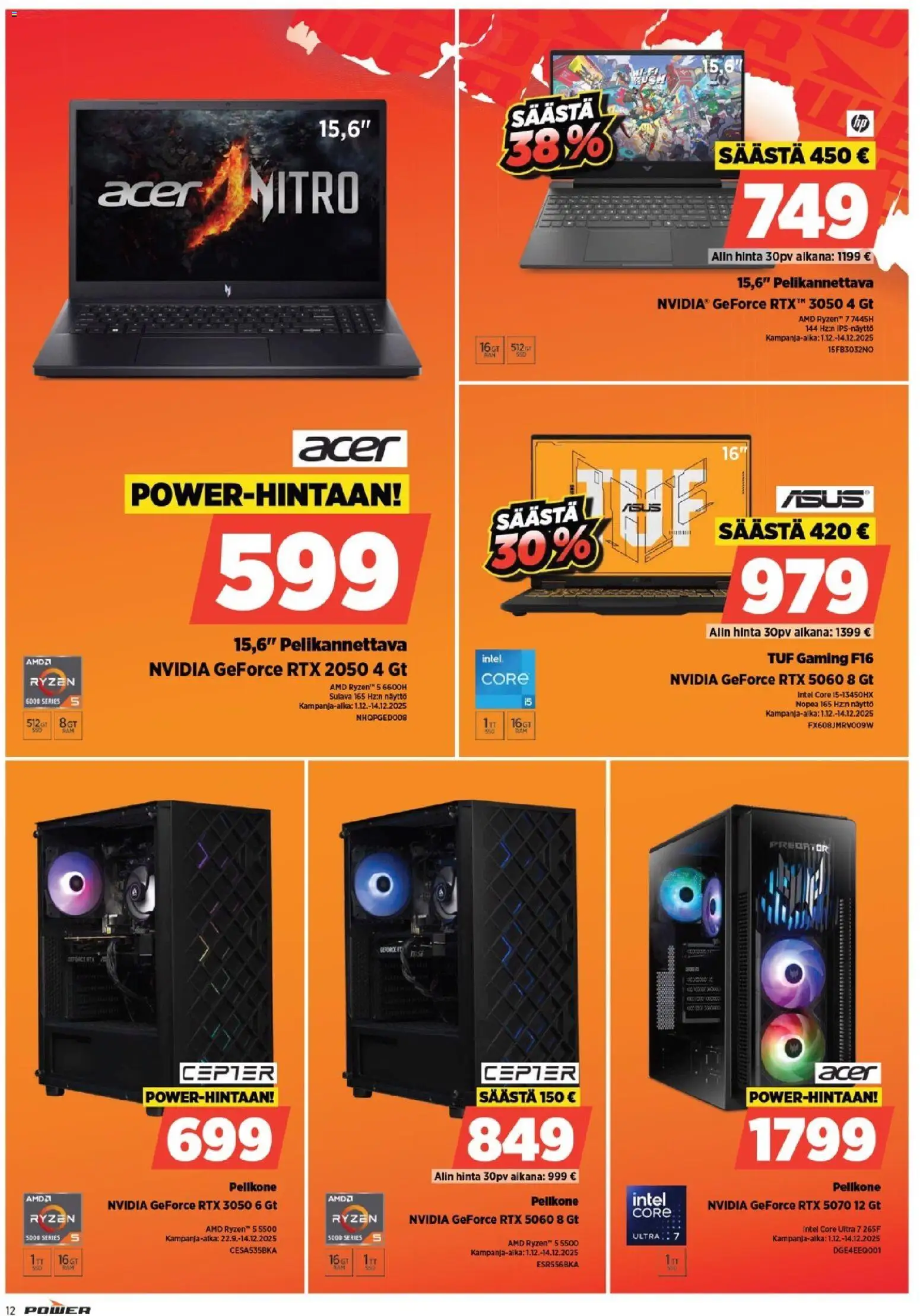 Power tarjoukset – voimassa 24.11.2025 alkaen | Sivu: 16