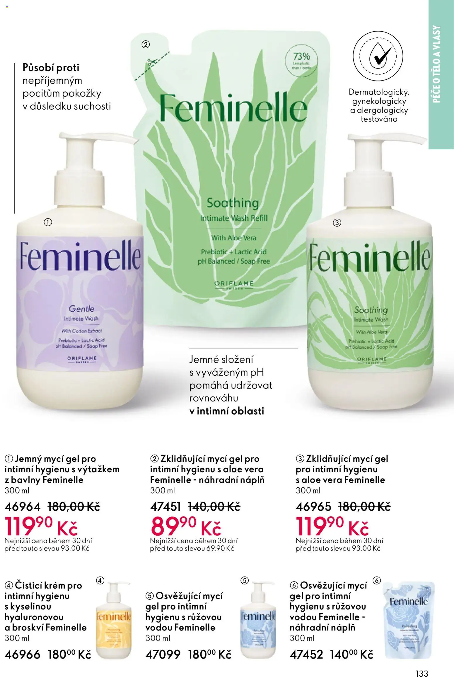 Oriflame katalog č.02/2026 od 21.01.2026 | Strana: 133 | Produkty: Krém, Mycí gel, Aloe vera