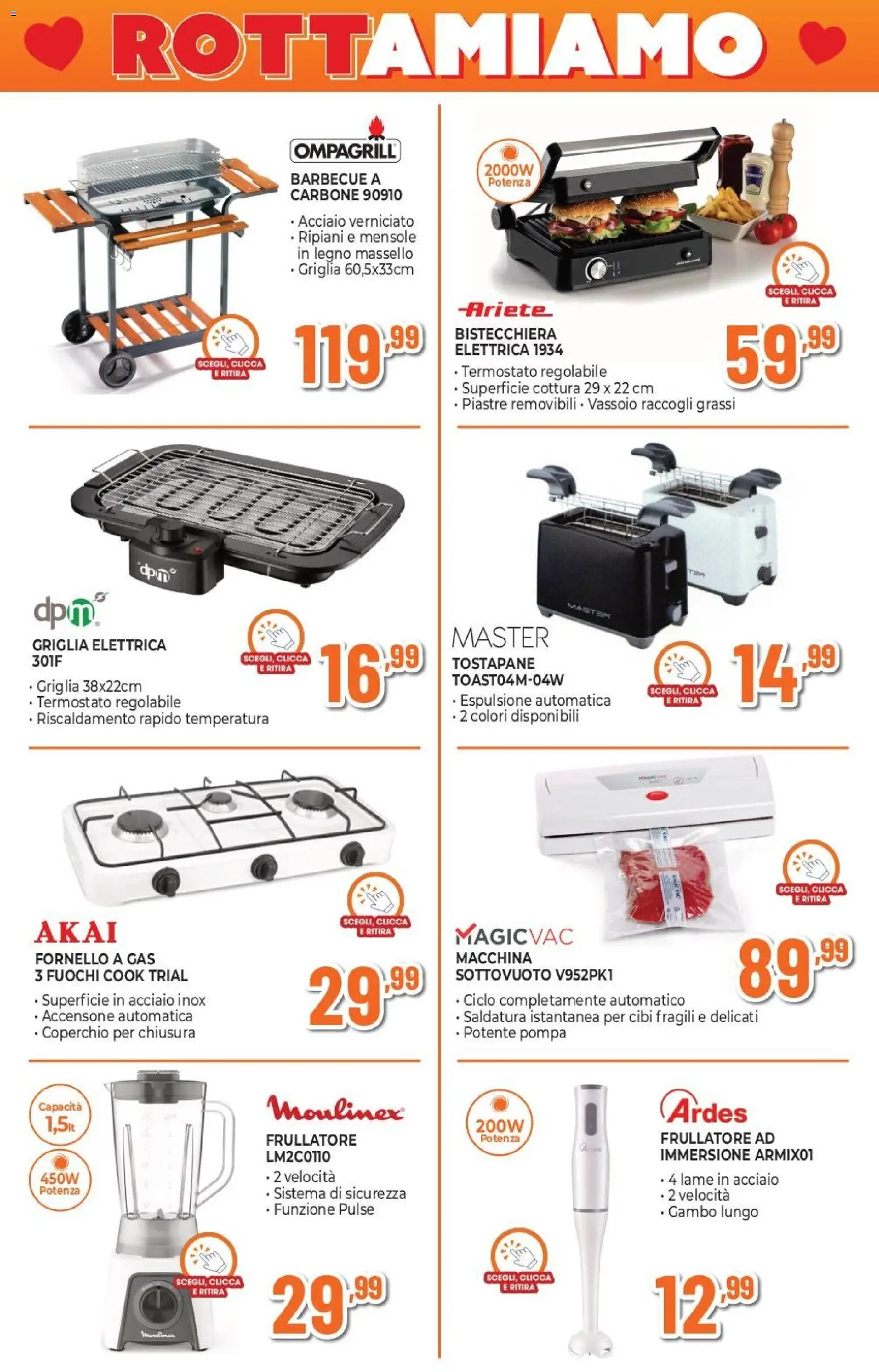Volantino Expert del 29.01.2026 | Pagina: 15 | Prodotti: Frullatore, Bistecchiera, Barbecue, Fornello a gas