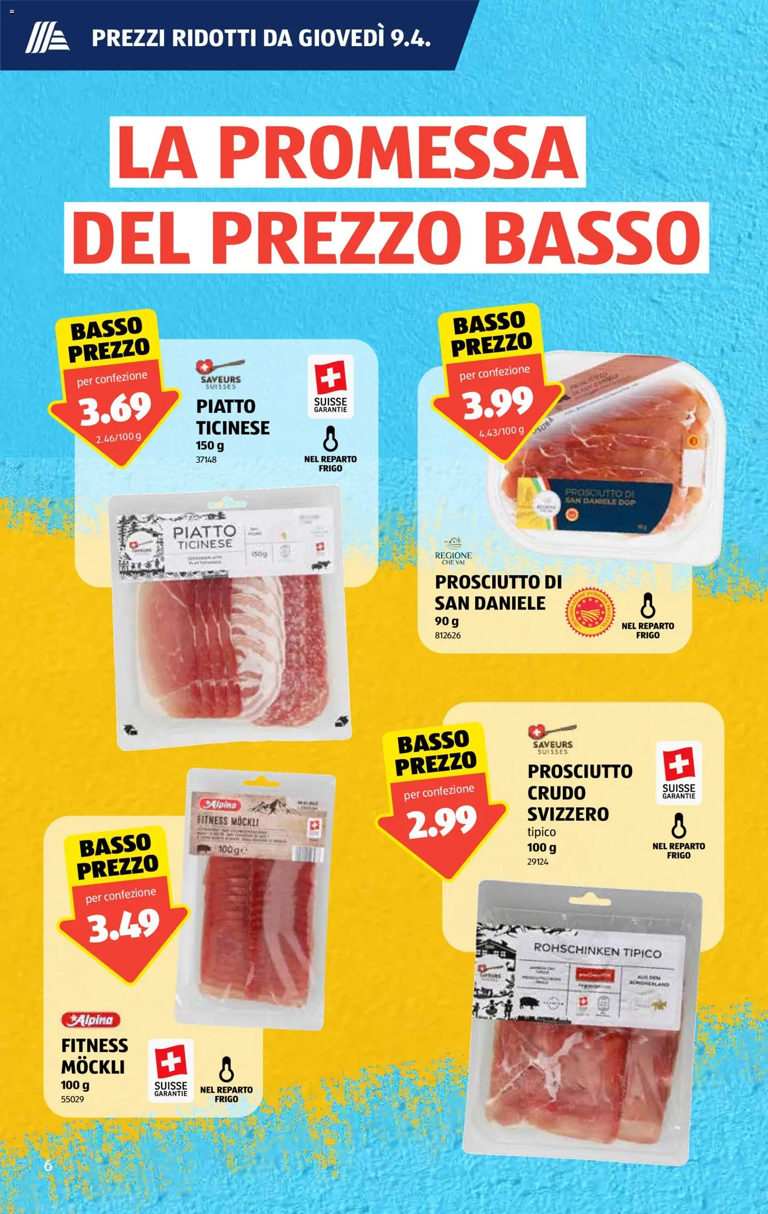 Aldi aktionen IT – gültig ab 09.04.2026 | Seite: 6 | Produkte: Burger, Garnelen